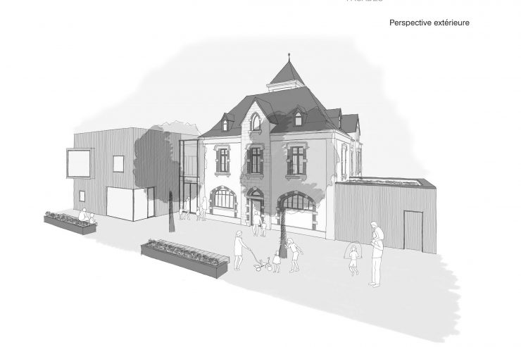 Esch-Zentrum / Altes „Sprëtzenhaus“ wird „Maison relais“