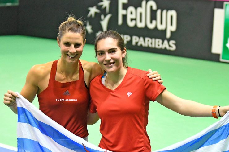 Tennis  / Mandy Minella und Eléonora Molinaro berichten über ihre Fed-Cup-Erfahrungen