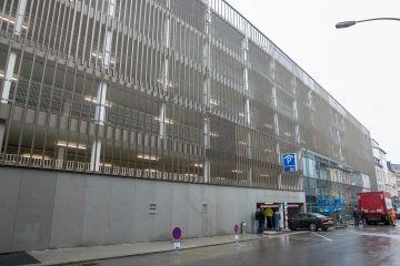 Bahnhofsviertel Luxemburg / Parkhäuser Neipperg und Wedell sind für die erste Stunde wieder kostenlos