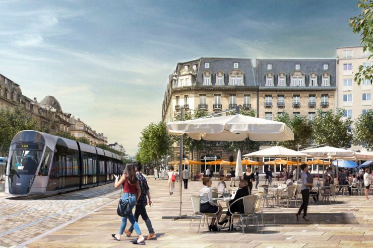 Hauptstädtisches Bahnhofsviertel / Moderner und weniger Autoverkehr: Der Pariser Platz wird neu gestaltet