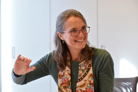 Die Kulturpsychologin Elke Murdock im Tageblatt-Gespräch auf Belval