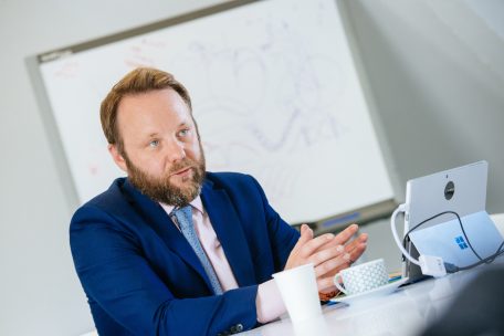 Kleos-Mitbegründer Andrew Bowyer