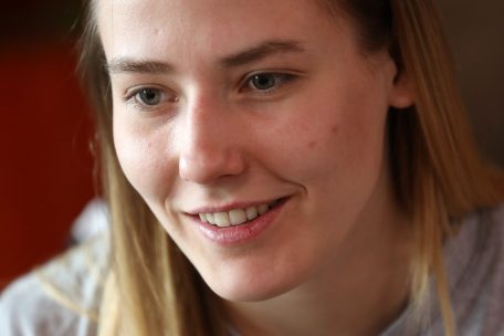 Begeistert spricht Anetta Mosr über den familiären Zusammenhalt des Beforter Clans