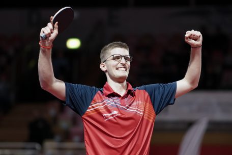 Tischtennis / Mladenovic und De Nutte dürfen jubeln