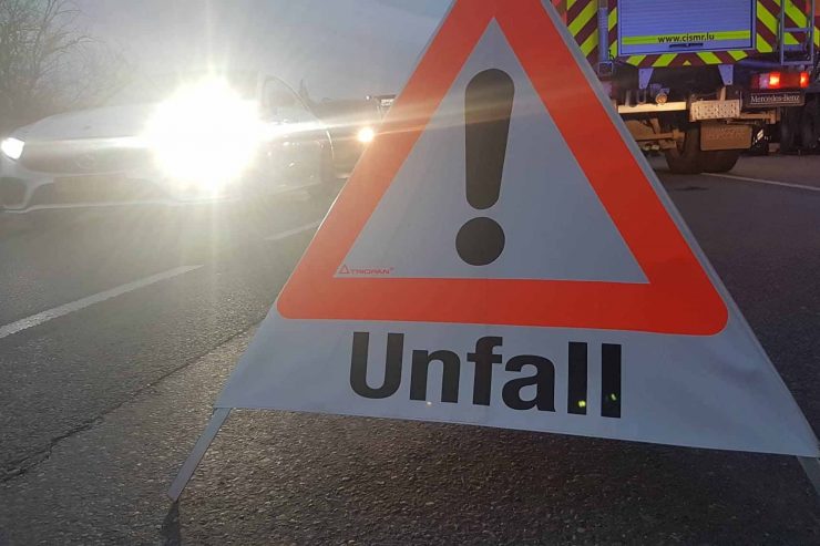 Polizei / Glatte Straßen sorgen in Luxemburg für 18 Verkehrsunfälle in nur einer Nacht 