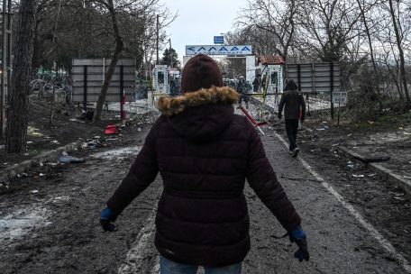 Tausende haben versucht, die Grenze nach Griechenland zu überwinden. 