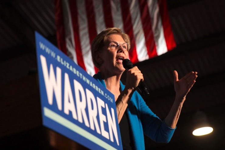 US-Vorwahlen / Präsidentschaftsbewerberin Elizabeth Warren wirft das Handtuch
