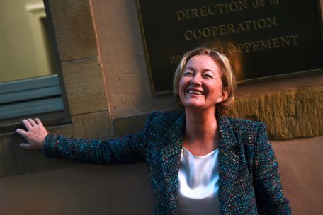 Das Foto, das im vergangenen September über dem Text stand: Unsere Fotografin Isabella Finzi traf die Ministerin damals am frühen Morgen vor dem Kooperationsministerium