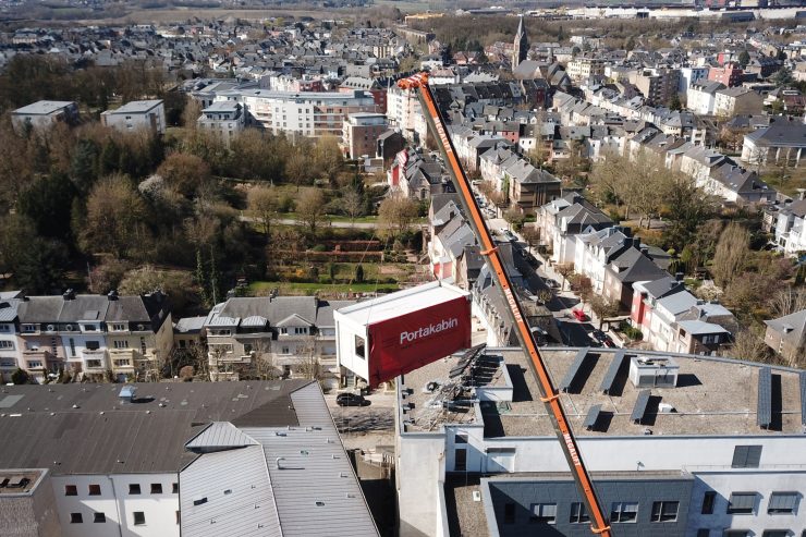 Coronavirus / Das CHEM und die Container für den Corona-Scanner