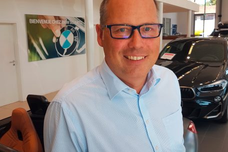 Bernd Fuhrmann ist seit etwa zwei Jahren Chef des Autohauses in Mersch