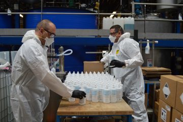 Flowey Hygiene passt sich an / Desinfektionsmittel „made in Bissen“