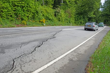 Laut Straßenverwaltung kann die N33 problemlos befahren werden