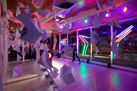 Au Casino – Forum d'art contemporain le personnel essaie de donner la possibilité au public de découvrir les lieux à son propre rythme