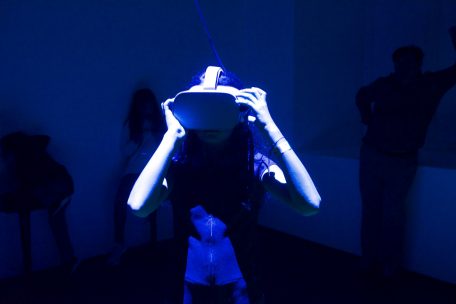 Le rez-de-chaussée du Casino – Forum d’art contemporain est aussi l’espace des nouvelles technologies