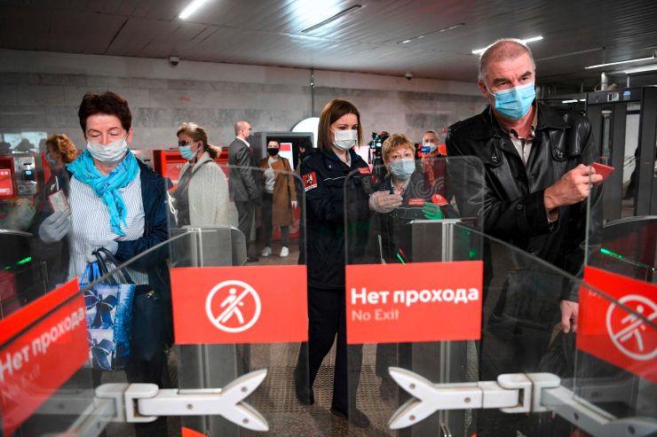Russland / Lockerung bei zunehmender Anzahl an Infizierten