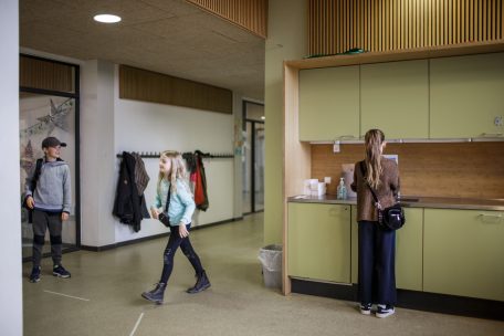 In den Schulgebäuden musste vieles umgebaut und neu gedacht werden, um die Hygiene-Anforderungen zu erfüllen 