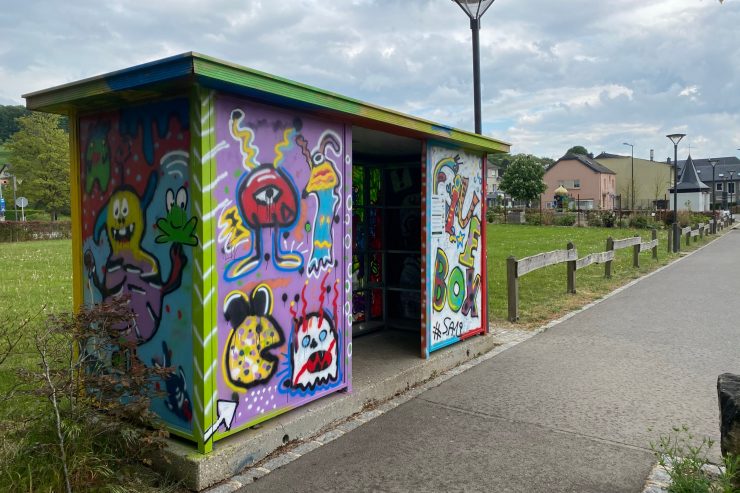 Im Tauschrausch / Mit der „Givebox“ in Préizerdaul