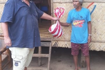 Corona-Krise / „Big Mike“ verschenkt Foodbags