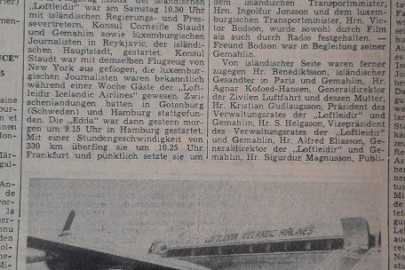 Der Tageblatt-Artikel vom 23. Mai 1955