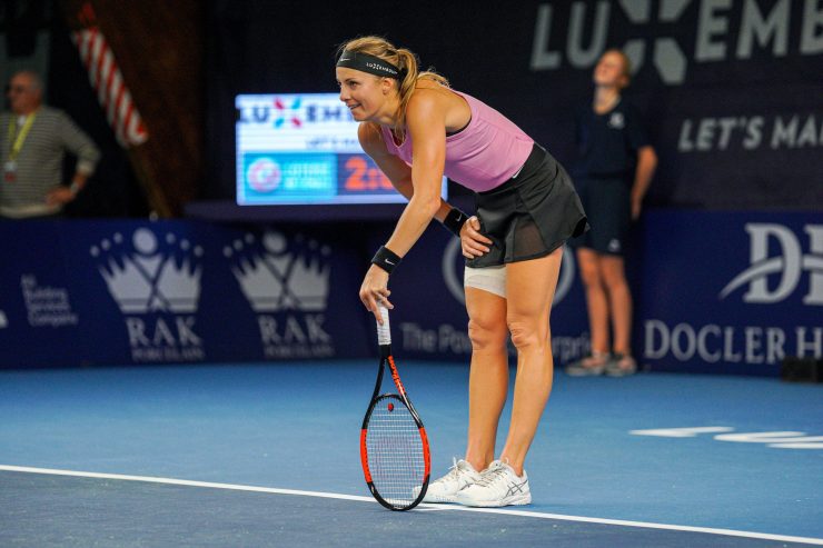 Tennis / Mandy Minella gibt zu: Ohne Schmerzmittel geht es nicht