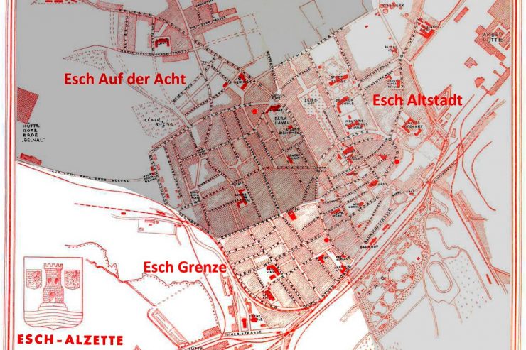 Serie / Historisches und architektonisches Esch (57): Esch 1940-1944: Ortsgruppen, Anfänge 