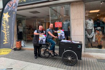 Rad statt Auto / Umweltfreundliche Lieferungen mit dem Cargobike
