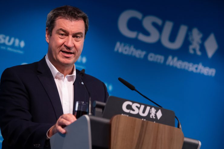 Deutschland / Die K-Frage hält die Union in Atem – auch wegen CSU-Chef Markus Söder