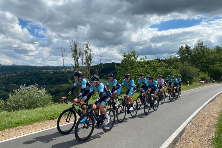 Radsport / Luxemburgische Mannschaft Leopard Pro Cycling im Trainingslager 