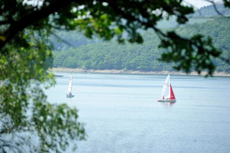 Schwimmen trotz Corona / Badegast muss sich wegen unerlaubten Ausflug am Stausee vor Gericht verantworten