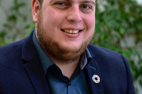 Kopf des Tages / Meris Sehovic, neuer Co-Präsident von „déi gréng“