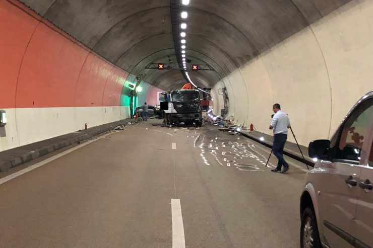 „Gousseler Bierg“ / Tödlicher Verkehrsunfall auf der A7 führt zu Vollsperrung des Tunnels