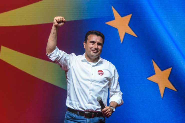Wahlen in Nordmazedonien / Favorisierter Sozialdemokrat Zaev hofft auf Bestätigung seiner Politik der Westintegration