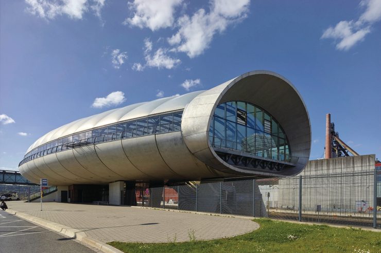 Serie / Historisches und architektonisches Esch (78): Bahnhof Belval-Université