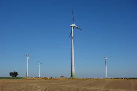 Der Windpark Kehmen-Heiderscheid steht in direkter Nachbarschaft