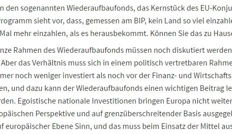 Dieser Ausschnitt aus dem „Welt“-Interview brachte einige Politiker zur Weißglut