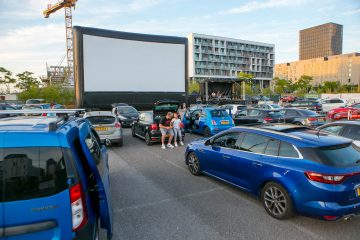 OpenAir-Autokino / 1.000 Besucher genossen Filme und Livemusik