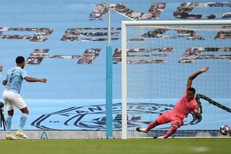 Fußball Champions League / ManCity und Lyon im Viertelfinale