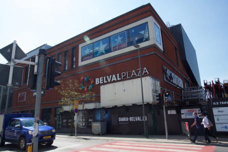 Das Belval Plaza mit dem Kinepolis im zweiten Stockwerk 