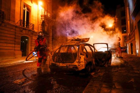 Paris / Ausschreitungen nach Champions-League-Finale