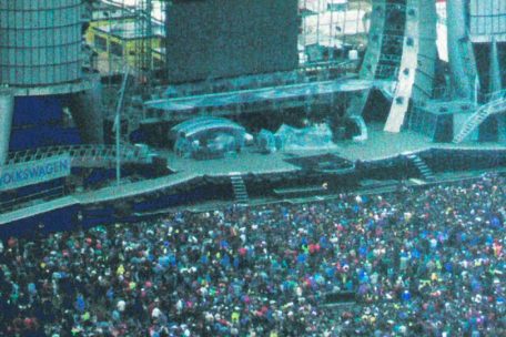 Eine imposante Bühne für eine imposante Show