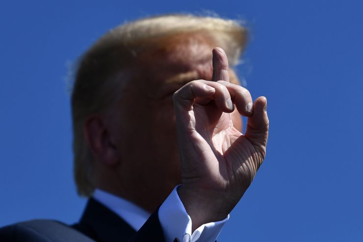 Editorial / Trumps gefährlicher Fingerzeig: Warum der US-Präsident die Wahl bereits jetzt in Zweifel zieht