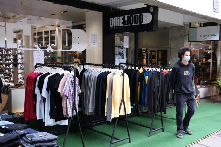 Weil die Geschäfte schon am Wochenende mit der Braderie beginnen konnten, sind die Verantwortlichen des „Olliewood Skateshop“ recht zufrieden mit dem Umsatz 