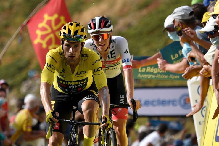 Tour de France / 13. Etappe: Bardet und Martin verlieren viel Zeit, Martinez siegt und Roglic bleibt stabil