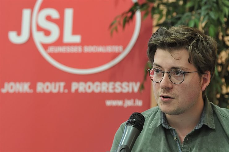 Jonk Sozialisten / Georges Sold wird mit großer Mehrheit als JSL-Präsident wiedergewählt