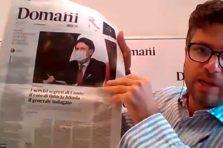 Italien / Neue Zeitung „Domani“ mitten in Pandemie und Krise: Gegen die Langeweile der Mitte
