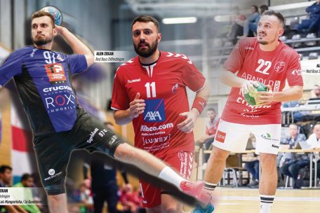 AXA League / Topspiel und Familienduell: Am vierten Spieltag trafen die drei Zekan-Brüder aufeinander