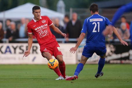 Zwei Verteidiger, zwei Welten / Klare Worte von Johannes Steinbach (Rosport) und Tom Siebenaler (Strassen)