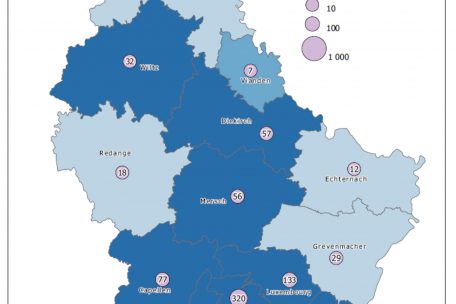 So sind die Neuinfektionen geografisch verteilt