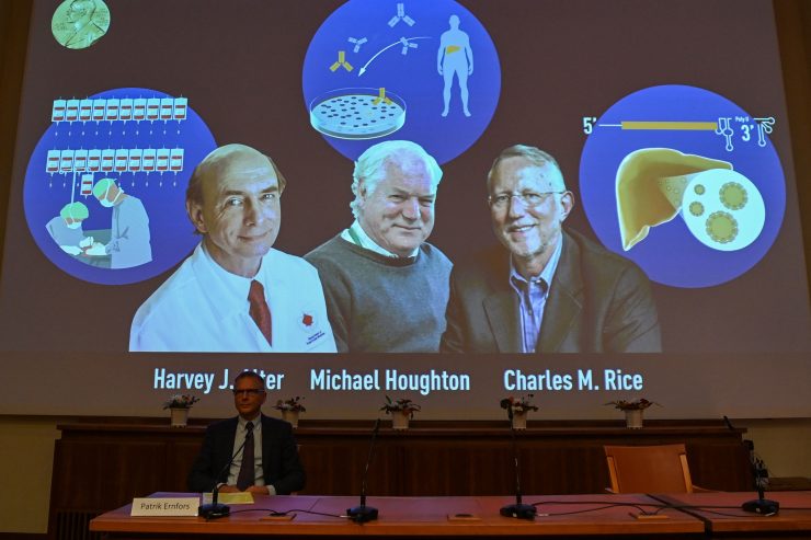Auszeichnung / Medizin-Nobelpreis geht an die Entdecker des Hepatitis-C-Virus