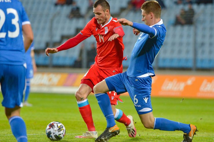 Fußball / Luxemburg verliert Testspiel gegen Liechtenstein mit 1:2
